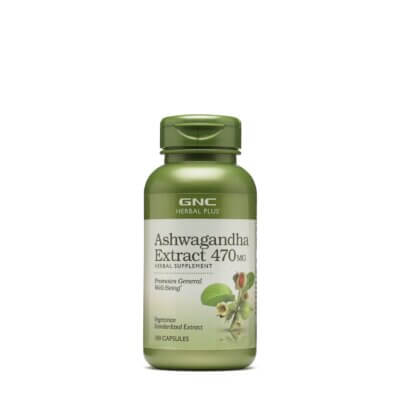 Gnc Herbal Plus Ashwagandha Extract 470 Mg