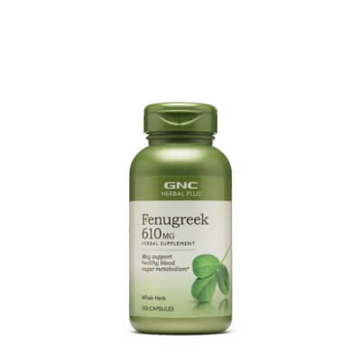 Gnc Herbal Plus Fenugreek 610 Mg