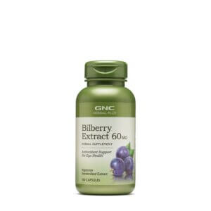 Gnc Herbal Plus Bilberry Extract 60 Mg