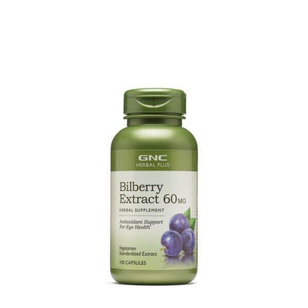 Gnc Herbal Plus Bilberry Extract 60 Mg
