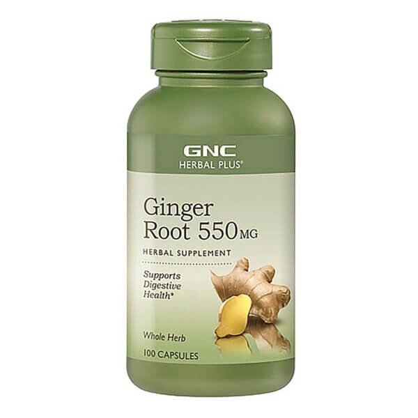 Gnc Herbal Plus Ginger Root 550 Mg