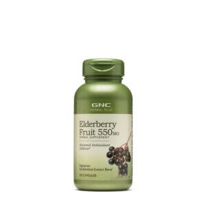 Gnc Herbal Plus Elderberry Fruit 550 Mg