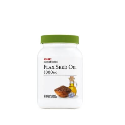Gnc Superfoods Flax Seed Oil 1000mg