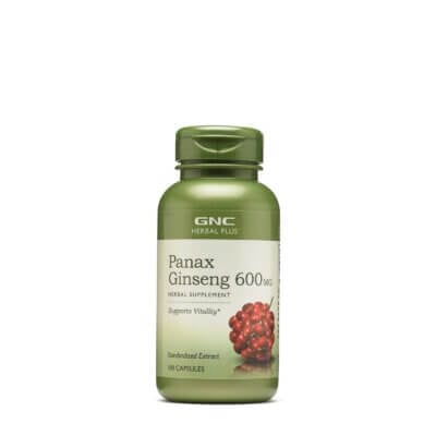 Gnc Herbal Plus Panax Ginseng 600 Mg