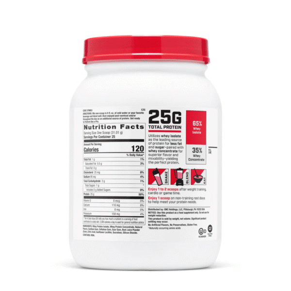 Proteina Din Zer Cu Aroma De Capsuni