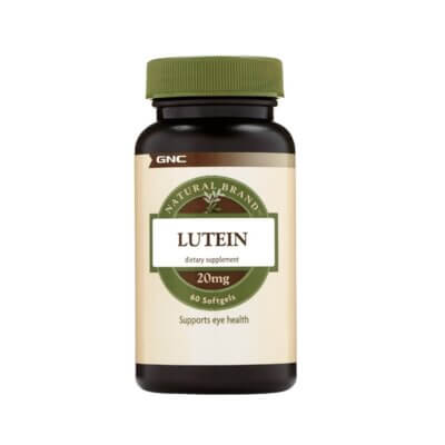 Gnc Natural Brand Luteina 20 Mg