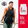 Gnc Pro Performance Weight Gainer, Formula Proteica Pentru Crestere In Greutate, Cu Aroma De Ciocolata, Testata Antidoping, 1134 G
