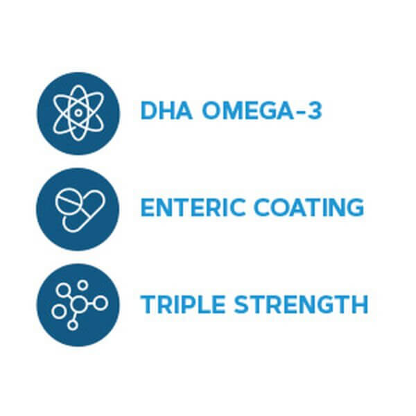 Triple Strength Dha 1000 Mini, 90 Cps, GNC