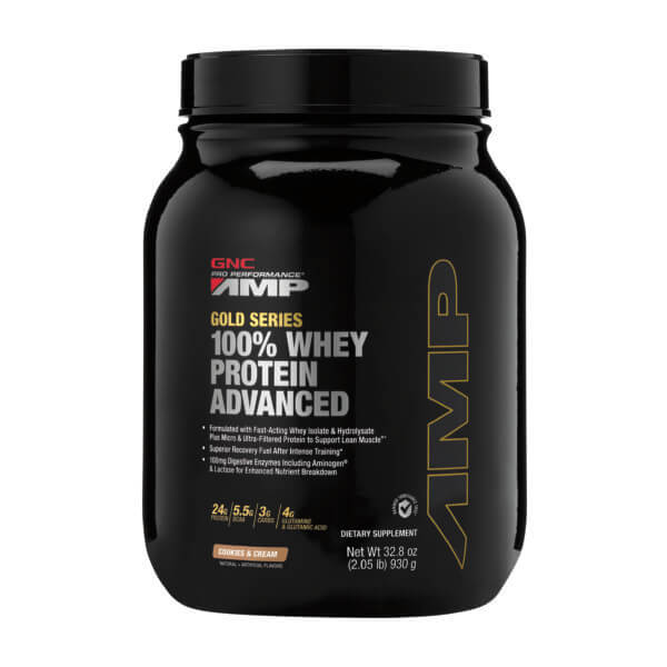 Gnc Amp Gold Series 100% Whey Protein Advanced