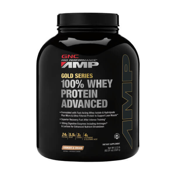 Gnc Amp Gold Series 100% Whey Protein Advanced