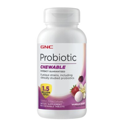 Gnc Probiotic Chewable - 1.5 Billion Cfus