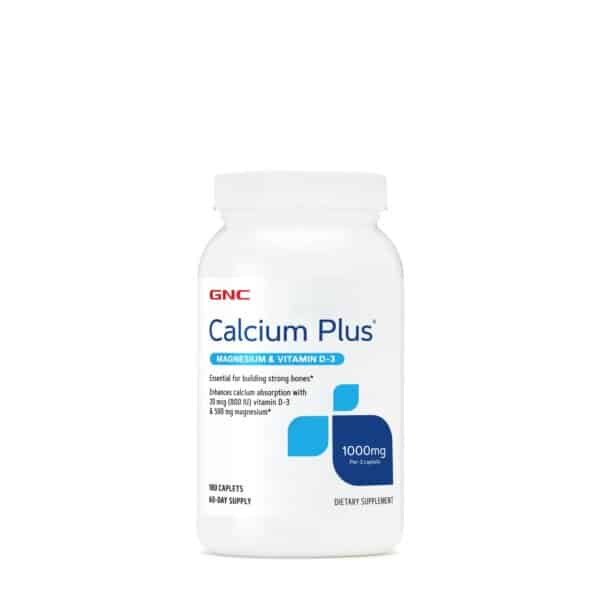 Gnc Calcium Plus Magnesium & Vitamin D-3 1000 Mg