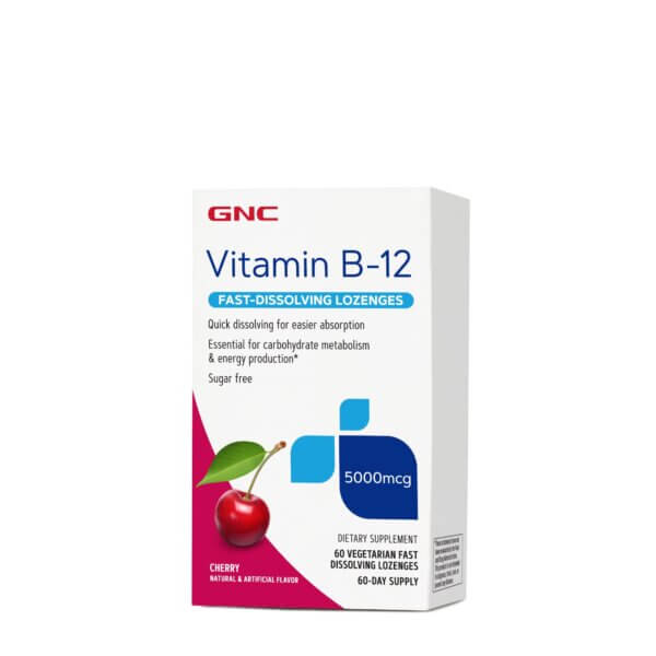 Gnc Vitamina B-12 5000 Mcg Cu Dizolvare Rapida