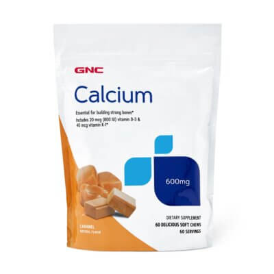 Gnc Calcium Soft Chews 600 Mg