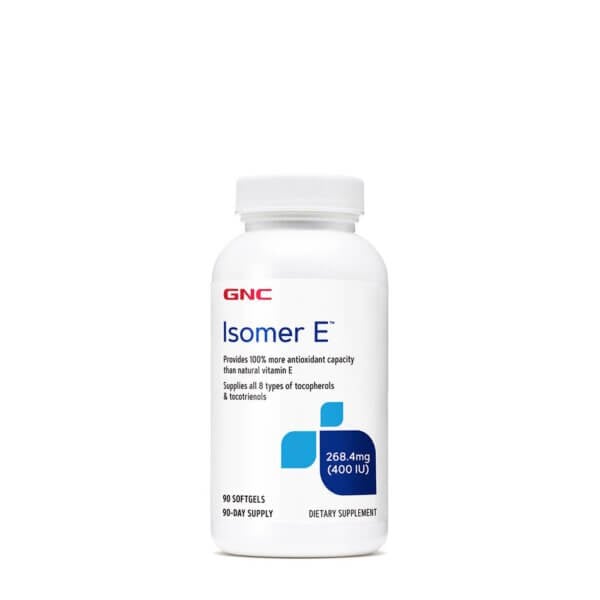 Gnc Isomer E Vitamina E Naturala Cu Mix De Tocoferoli Si Tocotrienoli