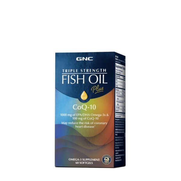 Gnc Triple Strength Fish Oil Plus Coq-10