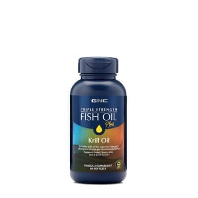 Gnc Triple Strength Fish Oil Plus Krill Oil