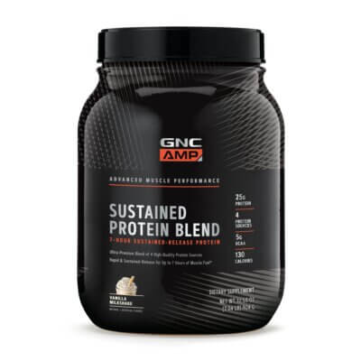 Gnc Amp Sustained Protein Blend