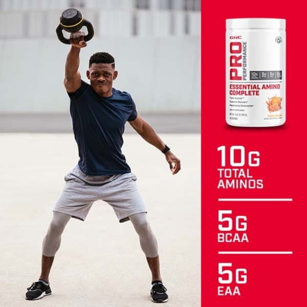 Gnc Pro Performance Essential Amino Complete Cu Aroma De Capsuni Si Kiwi, 450 G