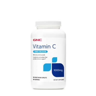 Gnc Vitamina C 1000 Mg Cu Bioflavonoide Si Eliberare Prelungita