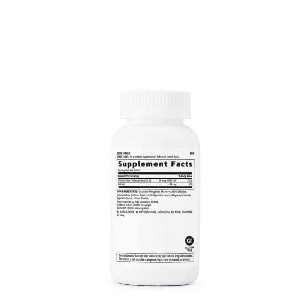 Vitamina D-3 - 25 Mcg (1000 Ui) Naturala 100%  Din Lanolina