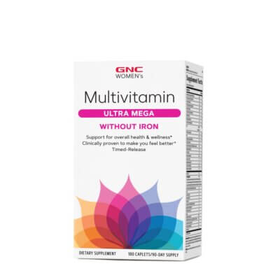 Gnc Women's Multivitamin Ultra Mega Without Iron