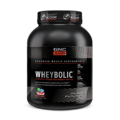 Gnc Amp Wheybolic Proteina Din Zer Cu Aroma De Cereale Cu Fructe