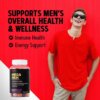 Gnc Mega Men Gummy Multivitamin, Multivitamine Jeleuri Pentru Barbati Cu Aroma Naturala De Fructe De Padure, 120 Jeleuri