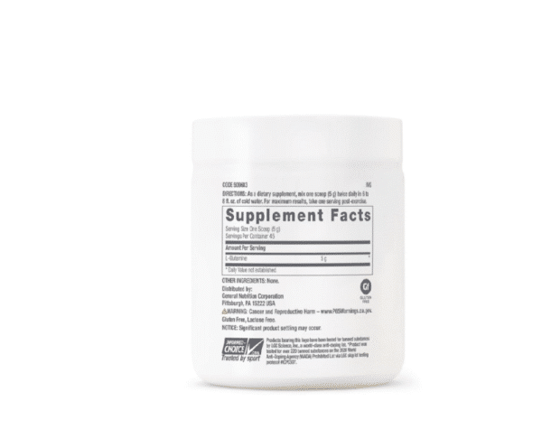 L-glutamina Micronizata Pudra Fara Aroma