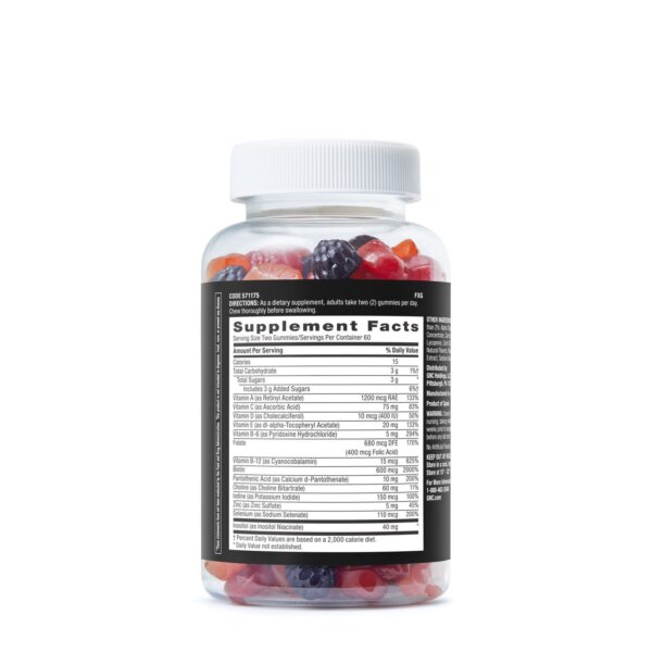 Jeleuri Cu Multivitamine Pentru Barbati  50+ Cu Aroma De Fructe Asortate