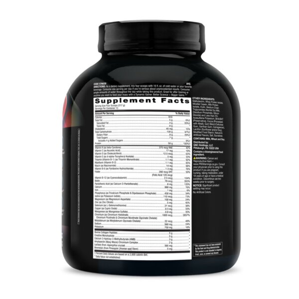Gainer Proteic Cu Aroma De Ecler Cu Ciocolata