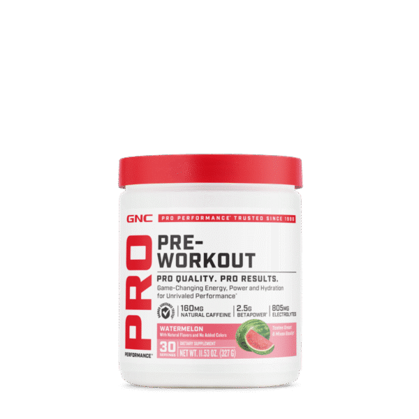 Gnc Pro Performance Pre-workout - Watermelon Flavor