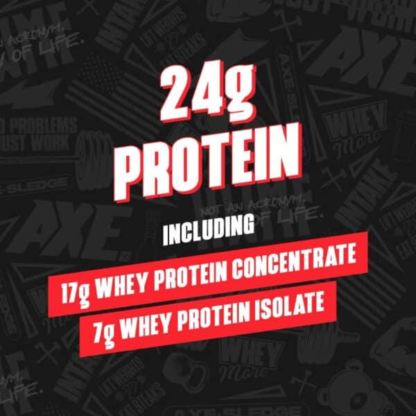 Axe & Sledge Supplements Whey More, Proteina Din Zer Cu Aroma De Honey Graham, 963 G