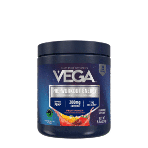 Vega Pre-workout Energy Fruit Punch Flavor