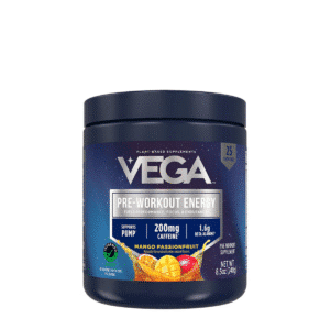Vega Pre-workout Energy Passion Fruit Flavor