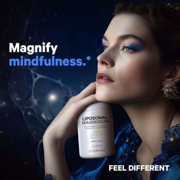 Magneziu L-treonat Liposomal Cu Fosfolipide - Formula Avansata Pentru Absorbtie Superioara
