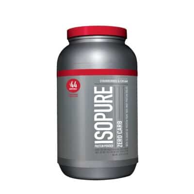 Isopure Zero Carb Proteina Cu Aroma De Crema De Capsuni