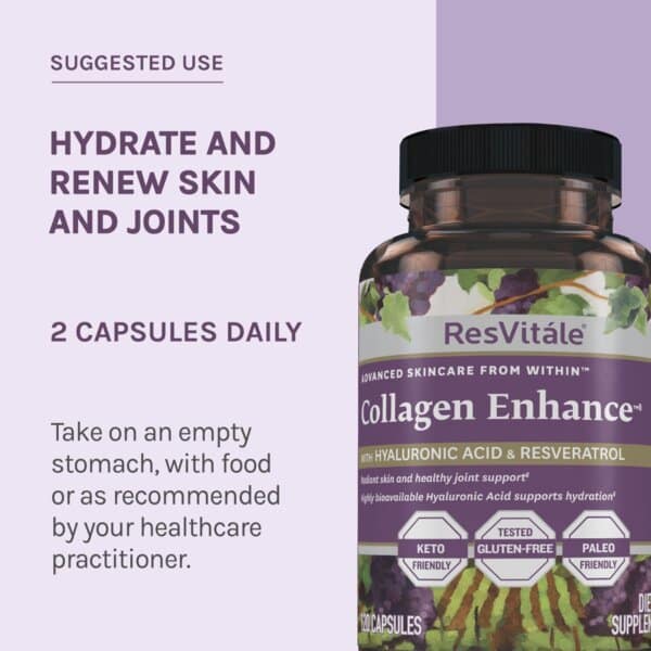 Resvitale Collagen Enhance, Colagen, 120 Cps