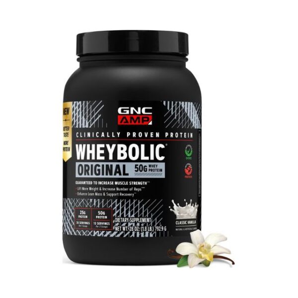 Gnc Amp Wheybolic, Proteina Din Zer, Cu Aroma De Vanilie, 792,9 g