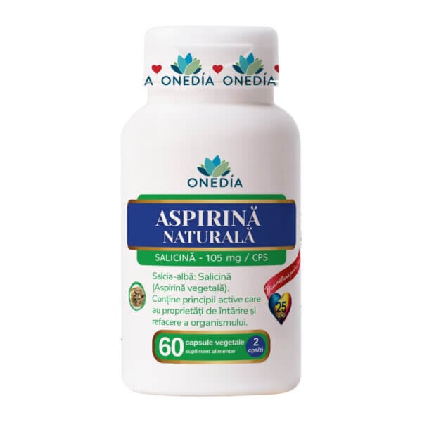 Aspirină Naturală, 30 capsule, Onedia
