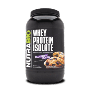 Nutrabio Whey Protein Isolate Blueberry Muffin