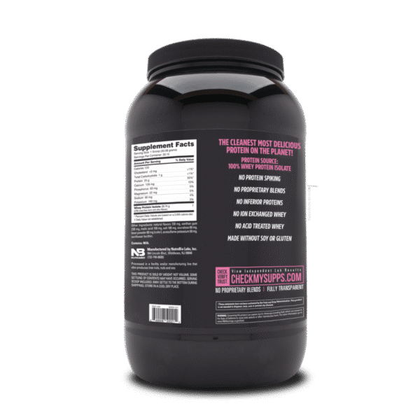 Izolat Proteic Din Zer Cu Aroma De Inghetata Cu Capsuni