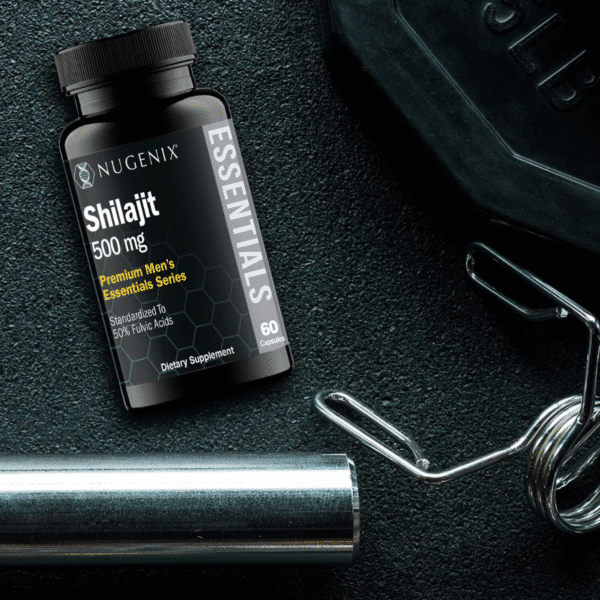 Nugenix Shilajit 500 Mg, Rasina Pura De Shilajit Din Himalaya, 60 Cps