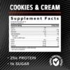 739973-2 Gnc Amp Pure Isolate, Proteina Izolata Din Zer, Cu Aroma De Biscuiti Cu Crema, 1798 g