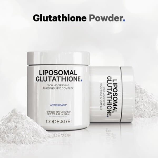 Codeage Liposomal Glutathione, Glutation Lipozomal Pudra 1000 Mg, 63g