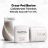 Codeage Bovine Colostrum Powder Unflavored Immunoglobulin Rich, Colostru Bovin Cu Imunoglobuline Pentru Imunitate Si Digestie Fara Aroma, 120g
