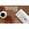 Codeage Kona Coffee Multi Collagen - 5 Types Collagen Peptides, Colagen Hidrolizat Din 5 Surse Sub Forma De Peptide Cu Cafea Kona Solubila, 408 G