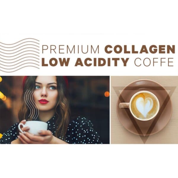 Codeage Kona Coffee Multi Collagen - 5 Types Collagen Peptides, Colagen Hidrolizat Din 5 Surse Sub Forma De Peptide Cu Cafea Kona Solubila, 408 G
