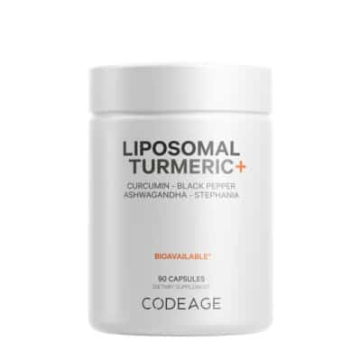 Codeage  Turmeric Lipozomal Fermentat + Piper Negru
