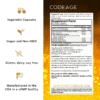 Codeage Liposomal Vitamin C, Formula Avansata Pentru Absorbtie Superioara, 180 Cps, GNC